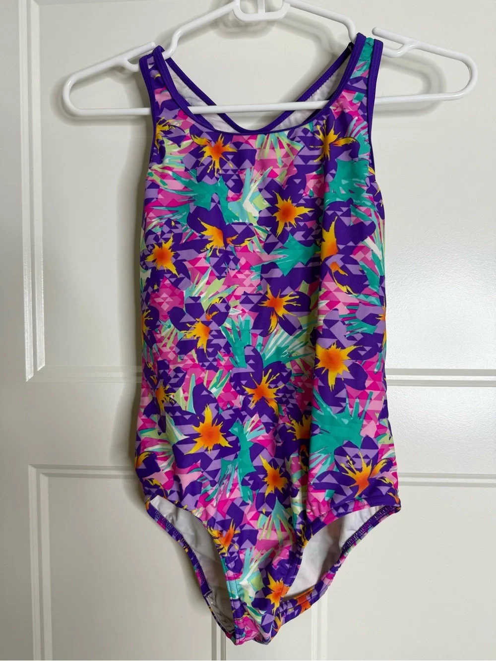 Girls Speedo Multicolor One-Piece Swimsuit Bundle size 14&16 - Picture 9 of 9